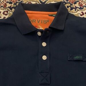 ORVIS LS Heavy Cotton 3 Button Jersey